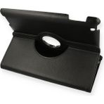Happycase iPad 3 9.7 Kılıf 360 Tablet Dönerli Kılıf - Siyah