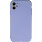 HappyCase iPhone 11 Kılıf Yumuşak Silikon Kılıf - Lila