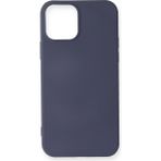 HappyCase iPhone 12 Kılıf Yumuşak Silikon Kılıf - Gri