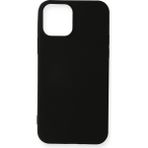 HappyCase iPhone 12 Mini Kılıf Yumuşak Silikon Kılıf - Siyah