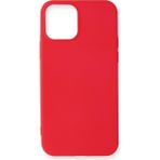 HappyCase iPhone 12 Pro Max Kılıf Yumuşak Silikon Kılıf - Kırmızı