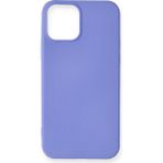 HappyCase iPhone 12 Pro Max Kılıf Yumuşak Silikon Kılıf - Mor - Lila