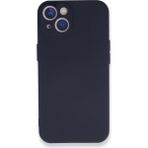 HappyCase iPhone 13 Kılıf Yumuşak Silikon Kılıf - Lacivert