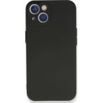 HappyCase iPhone 14 Kılıf Yumuşak Silikon Kılıf - Siyah