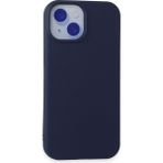 HappyCase iPhone 15 Kılıf Yumuşak Silikon Kılıf - Lacivert