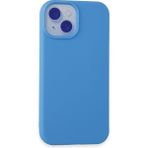 HappyCase iPhone 15 Kılıf Yumuşak Silikon Kılıf - Mavi