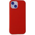 HappyCase iPhone 15 Plus Kılıf Yumuşak Silikon Kılıf - Kırmızı