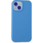 HappyCase iPhone 15 Plus Kılıf Yumuşak Silikon Kılıf - Mavi