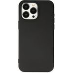 HappyCase iPhone 15 Pro Max Kılıf Yumuşak Silikon Kılıf - Siyah