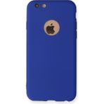 HappyCase iPhone 6 Plus Kılıf Yumuşak Silikon Kılıf - Lacivert