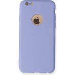 HappyCase iPhone 6 Plus Kılıf Yumuşak Silikon Kılıf - Lila