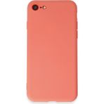 HappyCase iPhone 7 Kılıf Yumuşak Silikon Kılıf - Turuncu