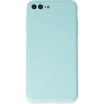 HappyCase iPhone 7 Plus Kılıf Yumuşak Silikon Kılıf - Turkuaz