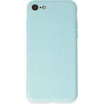 HappyCase iPhone 8 Kılıf Yumuşak Silikon Kılıf - Turkuaz