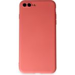 HappyCase iPhone 8 Plus Kılıf Yumuşak Silikon Kılıf - Kiremit