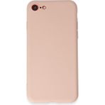 HappyCase iPhone Se 2020 Kılıf Yumuşak Silikon Kılıf - Pudra