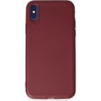 HappyCase iPhone x Kılıf Yumuşak Silikon Kılıf - Kiremit