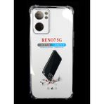 HappyCase Oppo Reno 7 Köşeli Şeffaf Anti Shock Silikon Kılıf - HBCV00005GNDE5