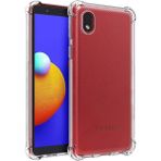 HappyCase Samsung Galaxy A01 Core Kılıf Olex Tpu Silikon - Şeffaf