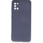 HappyCase Samsung Galaxy A31 Kılıf Yumuşak Silikon Kılıf - Gri