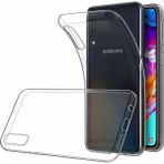 Happycase Samsung Galaxy A70 Kılıf Lüx Şeffaf Silikon