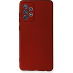HappyCase Samsung Galaxy A72 Kılıf Yumuşak Silikon Kılıf - Bordo