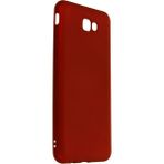 HappyCase Samsung Galaxy J7 Prime Kılıf Yumuşak Silikon Kılıf - Bordo