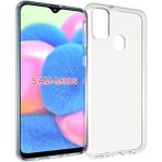 Happycase Samsung Galaxy M21 Kılıf Lüx Şeffaf Silikon