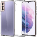 Happycase Samsung Galaxy S21 Kılıf Lüx Şeffaf Silikon