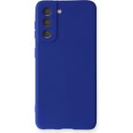 HappyCase Samsung Galaxy S21 Kılıf Yumuşak Silikon Kılıf - Lacivert