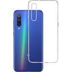 Happycase Xiaomi Mi 9 Kılıf Lüx Şeffaf Silikon - Şeffaf