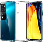 Happycase Xiaomi Poco M3 Pro Kılıf Deluxe 2mm Şeffaf Silikon - Şeffaf