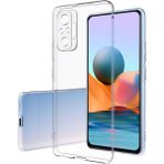 Happycase Xiaomi Redmi Note 10 Pro Kılıf Lüx Şeffaf Silikon
