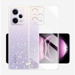 HappyCase Xiaomi Redmi Note 12 Pro 5g Kılıf Lüx Şeffaf Silikon