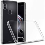 Happycase Xiaomi Redmi Note 6 Pro Kılıf Lüx Şeffaf Silikon - Şeffaf