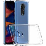 Happycase Xiaomi Redmi Note 9 Kılıf Lüx Şeffaf Silikon - Şeffaf
