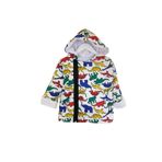 happykds123 Dino Baharlık Hırka,komple peluş astar,çok hafif materyal
