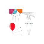 Happyland 100 Adet Balon Çubuğu Sopası ve 100 Adet Kup Çubukları