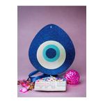 Happyland Mavi Renk Nazar Boncuğu Strafor 25 cm Sünnet Doğum Günü Baby Shower Süs Dekor