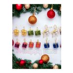 Happyland Yılbaşı Ağacı Süsü 12'li Hediye Paketi Çam Ağacı Süsü Noel Ağacı Süsü