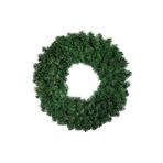 Happyland Yılbaşı Çam Dallı Boş Sade Çelenk Kapı Süsü Yeşil Çapı 50 Cm
