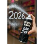 Happyland Yılbaşı Kar Spreyi 150 ml Kalıcı (ERİMEYEN, AĞAÇ CAM IÇİN KALICI YAZI KAR SPREYİ)