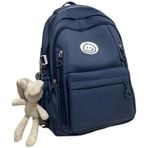 Happylifee 6930 Mavi Kampüs Öğrenci Unisex Okul Çantası