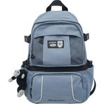 Happylifee GZ6684 Mavi Kampüs Öğrenci Unisex Okul Çantası