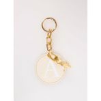 Happyme Ekru Çanta Aksesuar Yuvarlak Harfli Charm Hm 01 A