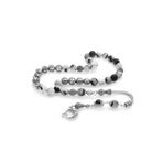 Happymodds Kararmaz Metal Püsküllü Küre Kesim İsim Yazılı Rutil Kuvars Doğaltaş Tesbih