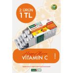 Happymore 1000 Mg Vitamin C Içeren 50 Çentikli Tablet Takviye Edici Gıda - Aromasız