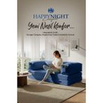 Happynight Comfort Sofya Aktivite Koltuğu | Oyun Koltuğu | Sünger Koltuk | Sinema Koltuğu - Bej