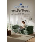 HAPPYNIGHT Sofya Aktivite Koltuğu | Oyun Koltuğu | Sünger Koltuk | Sinema Koltuğu | 90x180