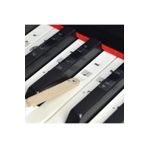 happypotam Piyano Org Klavye Tuşları Için Siyah Nota Sticker Etiketi Aksesuarı 37-49-54-61-88 Tuşlara Uygun